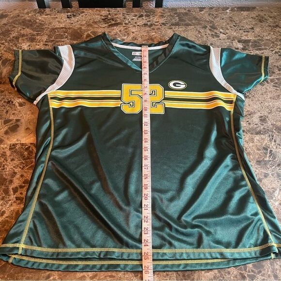Women's NFL Green Bay Packers Clay Matthews Football Jersey Size 2XL 100 % Poly‍ - Picture 4 of 7